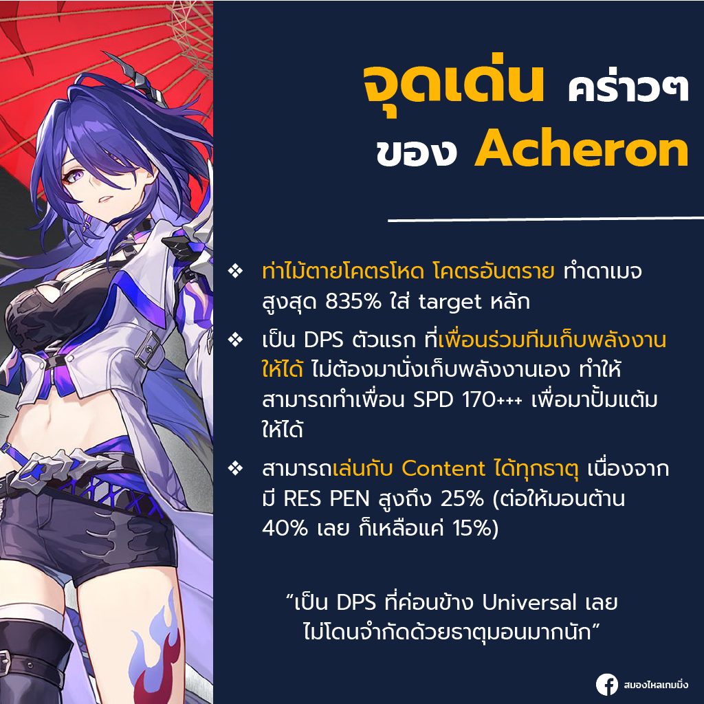 honkai star rail highlights acheron