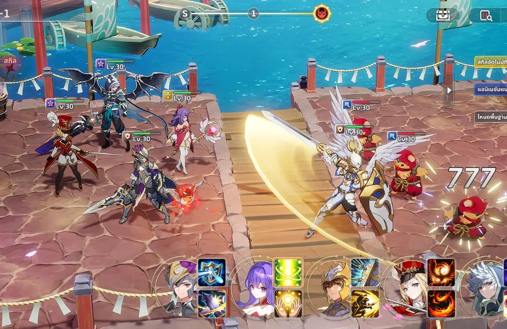 ระบบต่อสู้ใหม่ Seven Knights Rebirth